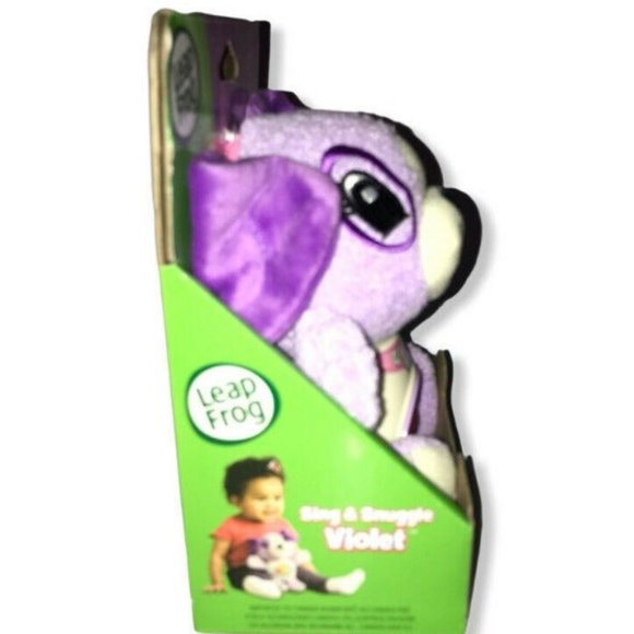 LeapFrog Sing & Snuggle Violet Purple - Picture 3 of 7